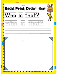 Sight word that